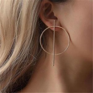 RESTOCKED! Fashion Circle Geometric Gold Earring